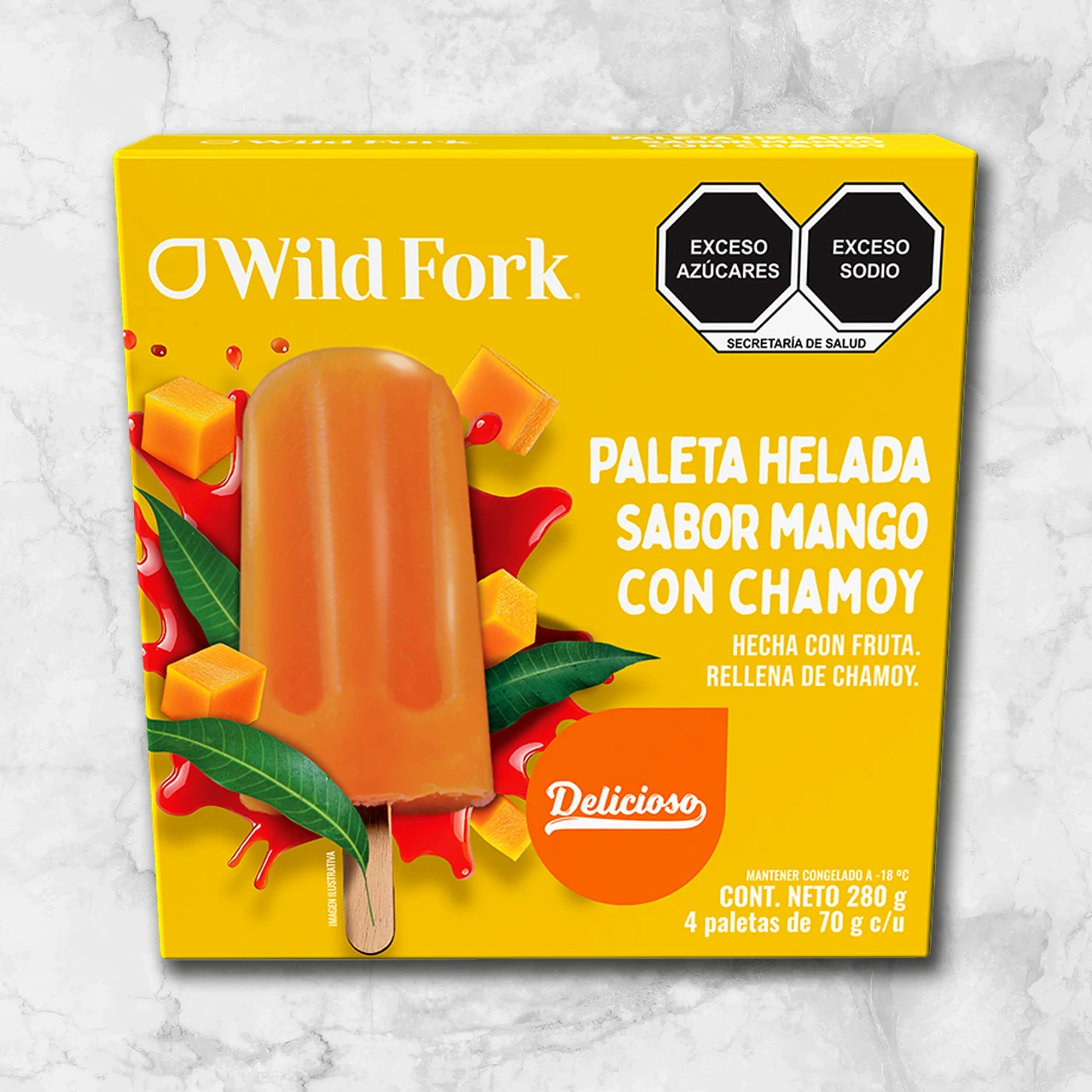 81984 WFMex Packaged Paleta de mango con chamoy Postres