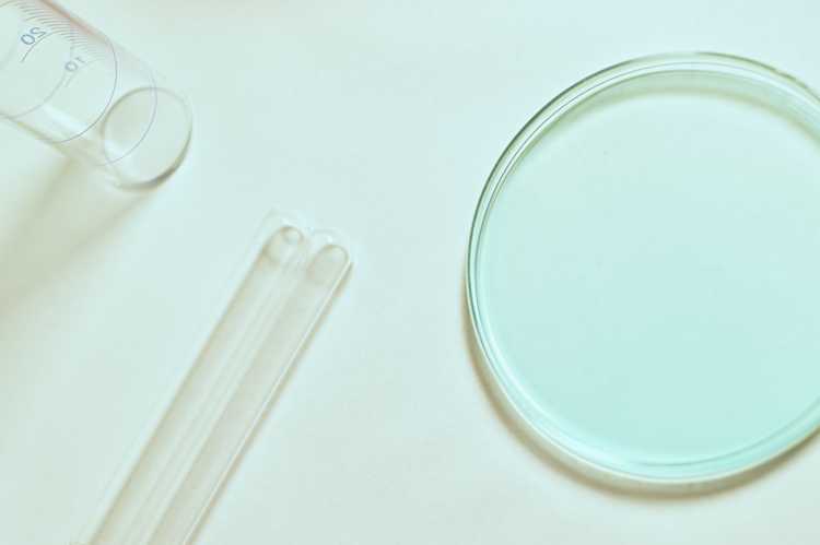 Petri dish and test tube ready for gardnerella sample.