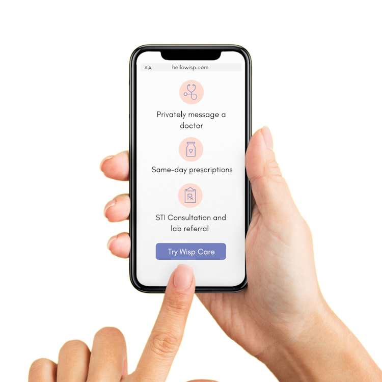 schedule unlimited online doctor visits with wispcare on your phone