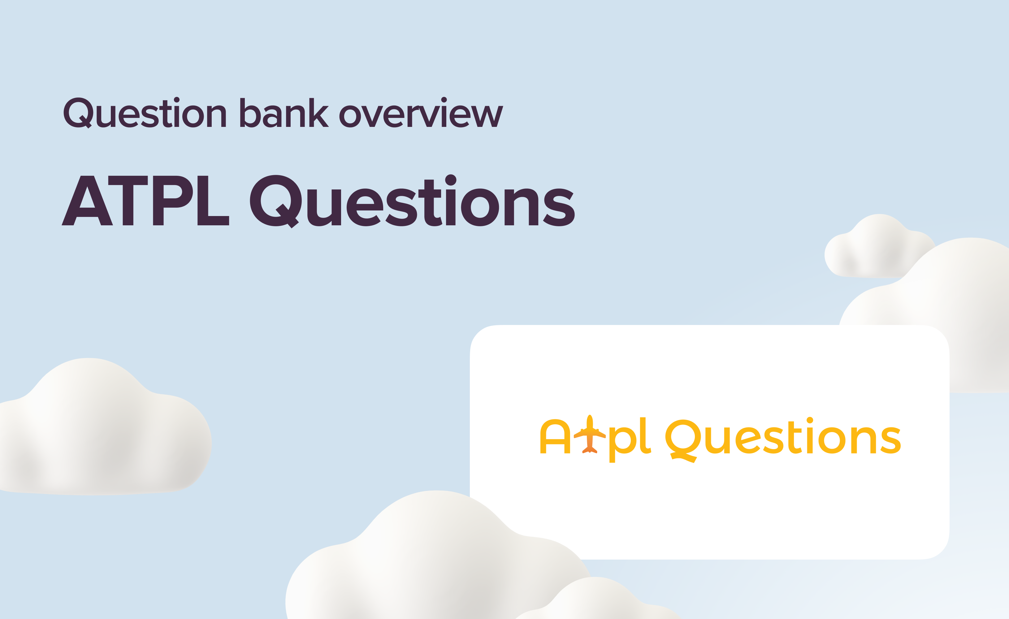 Question Bank Overview ATPL Questions Airhead