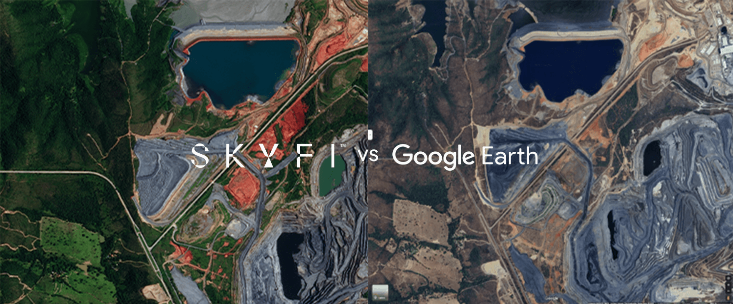 Is there a satellite image better than Google?
