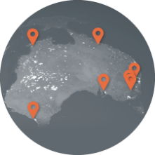 Australia Class action map