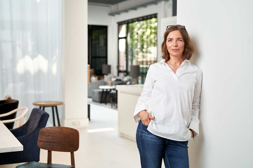 Portrait Anja Steffens, CPO bei Bloxxter