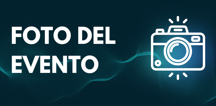 Imagen ilustrativa con leyenda "Foto del evento" y una cámara