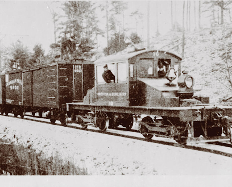 Train on the Grand Trunk Railway