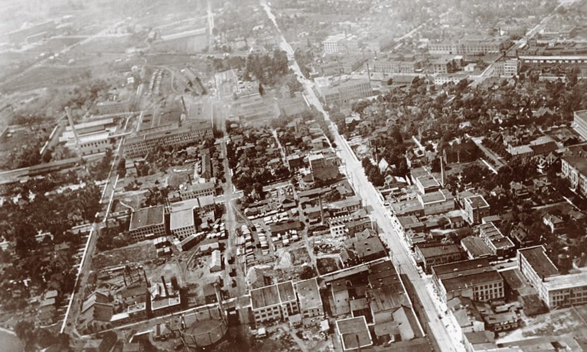 Overhead photo of Old Berlin