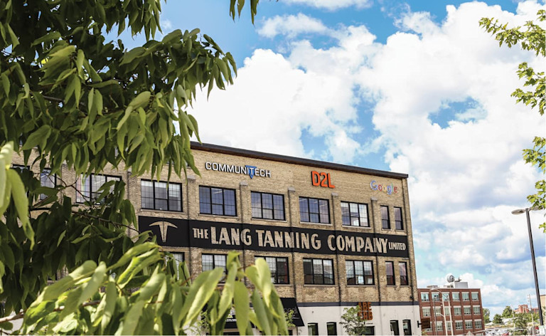 Exterior of the Tannery in Kitchener
