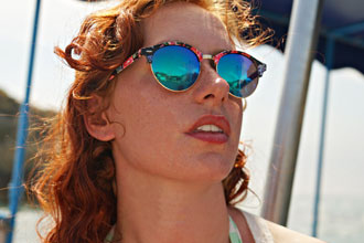 Women's glitzy eyeglasses frames