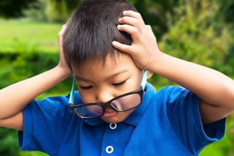 Children's Glasses - Hold in Place