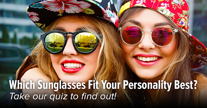 sunglasses personality quiz image
