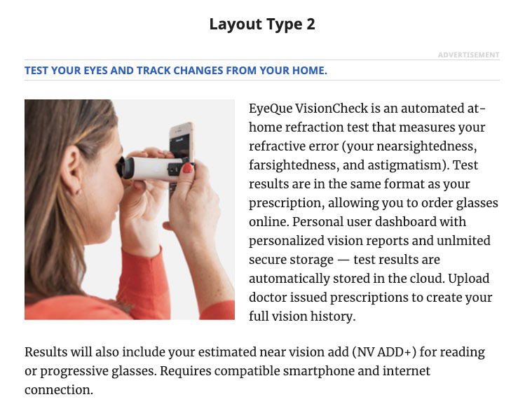 Native Ad Layout 2