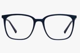 Blue Plastic Eyeglass Frames