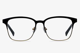 Matte Black Eyeglass Frames