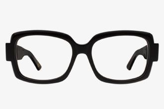 Oversized Black Eyeglass Frames