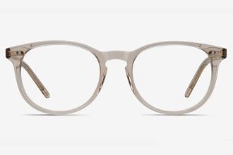 Champagne Transparent Eyeglass Frames