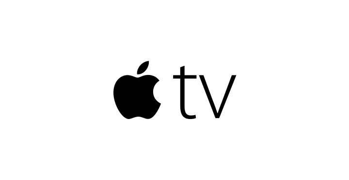 Logo di Apple TV.