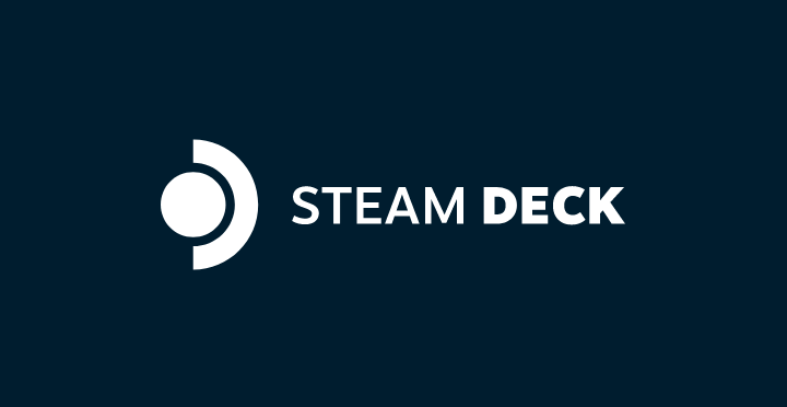 Logo Steam Deck.