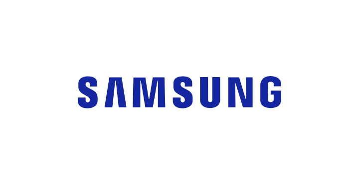 Samsungin logo.
