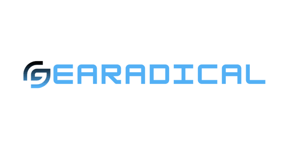 Gearadical-Logo für Aircove-Testimonials.