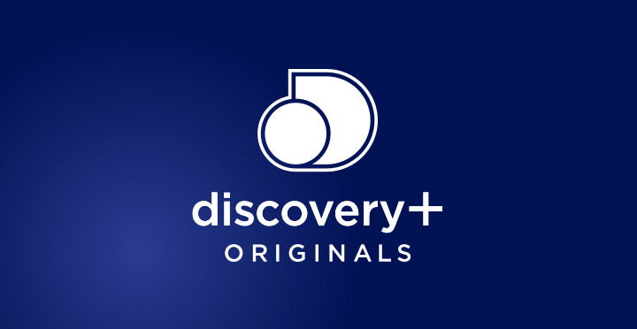 Logotyp för Discovery Plus Originals.