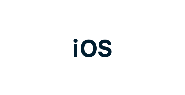 iOS logosu.