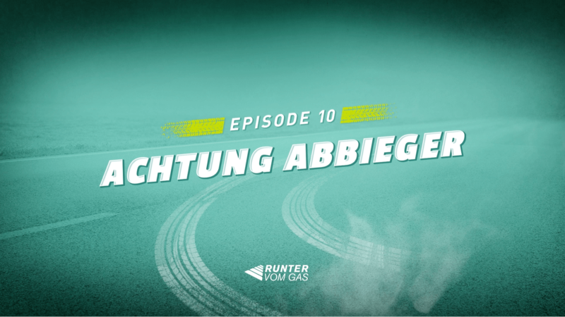 Titelbild der 10. Hassknechtfolge 2019: Achtung Abbieger.