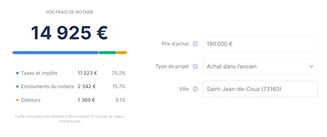 calculateur de frais de notaire selon votre commune calculateur de frais de notaire selon votre commune