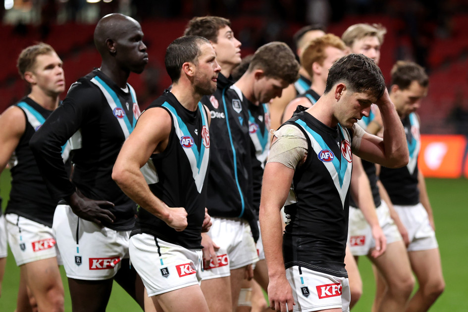 “As disappointed as I’ve been”: Cornes labels GWS loss as Port Adelaide’s worst performance this year