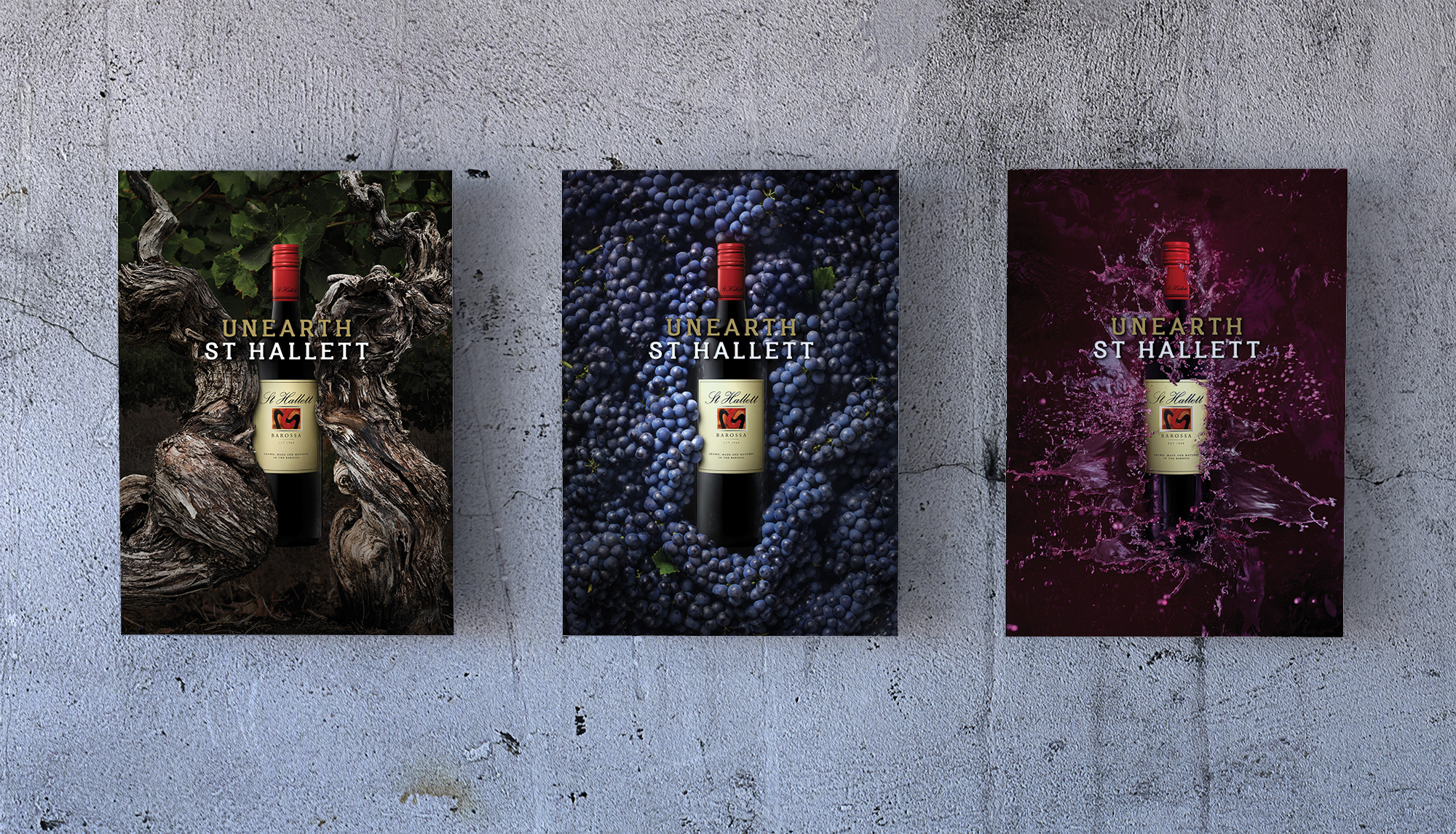 St Hallet posters