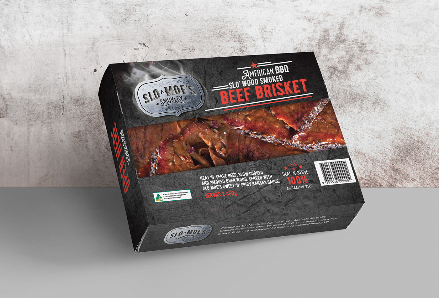 SloMoes - Beef packaging