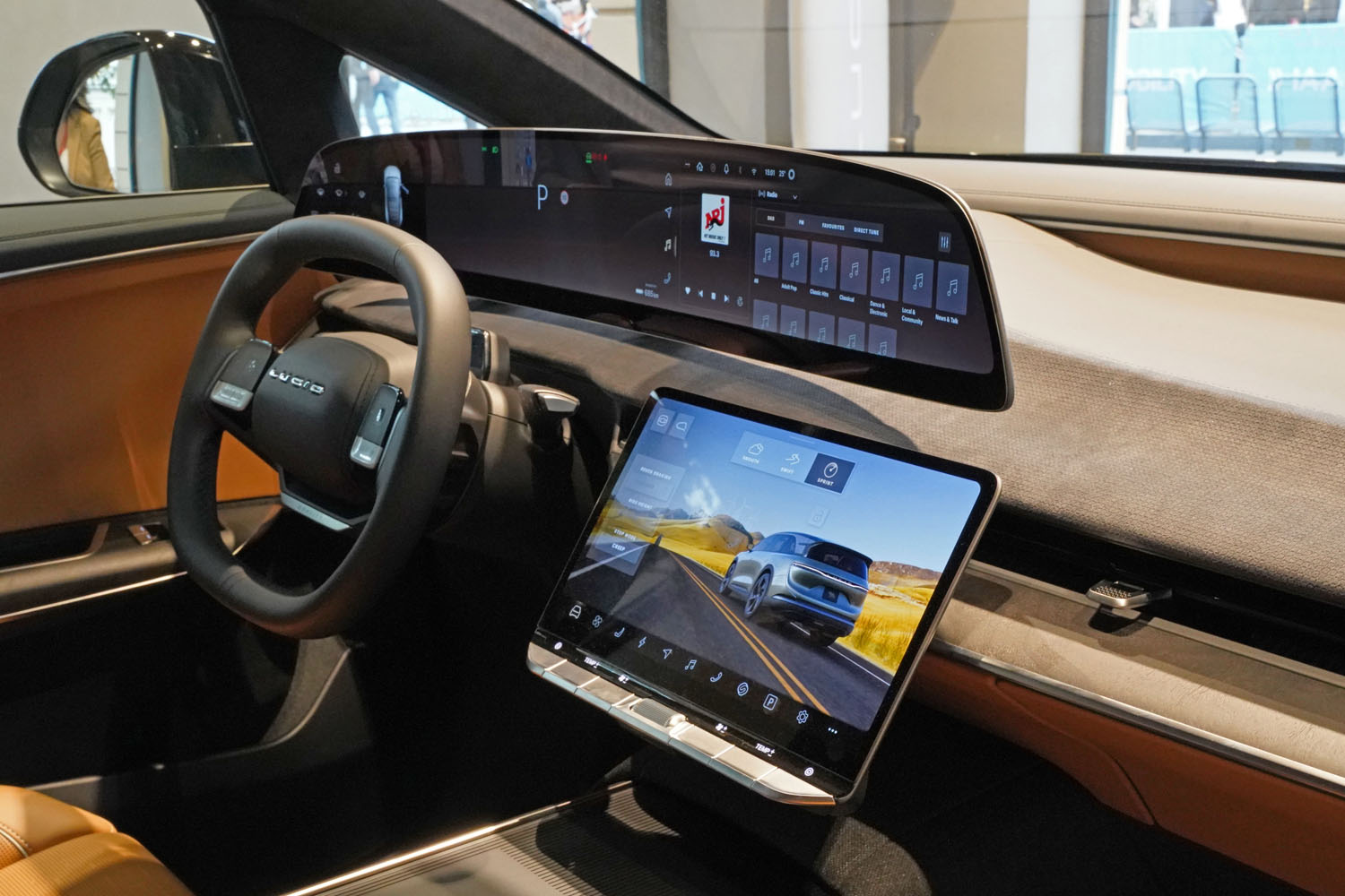 IAA Mobility 2025 - Lucid Gravity Armaturenbrett