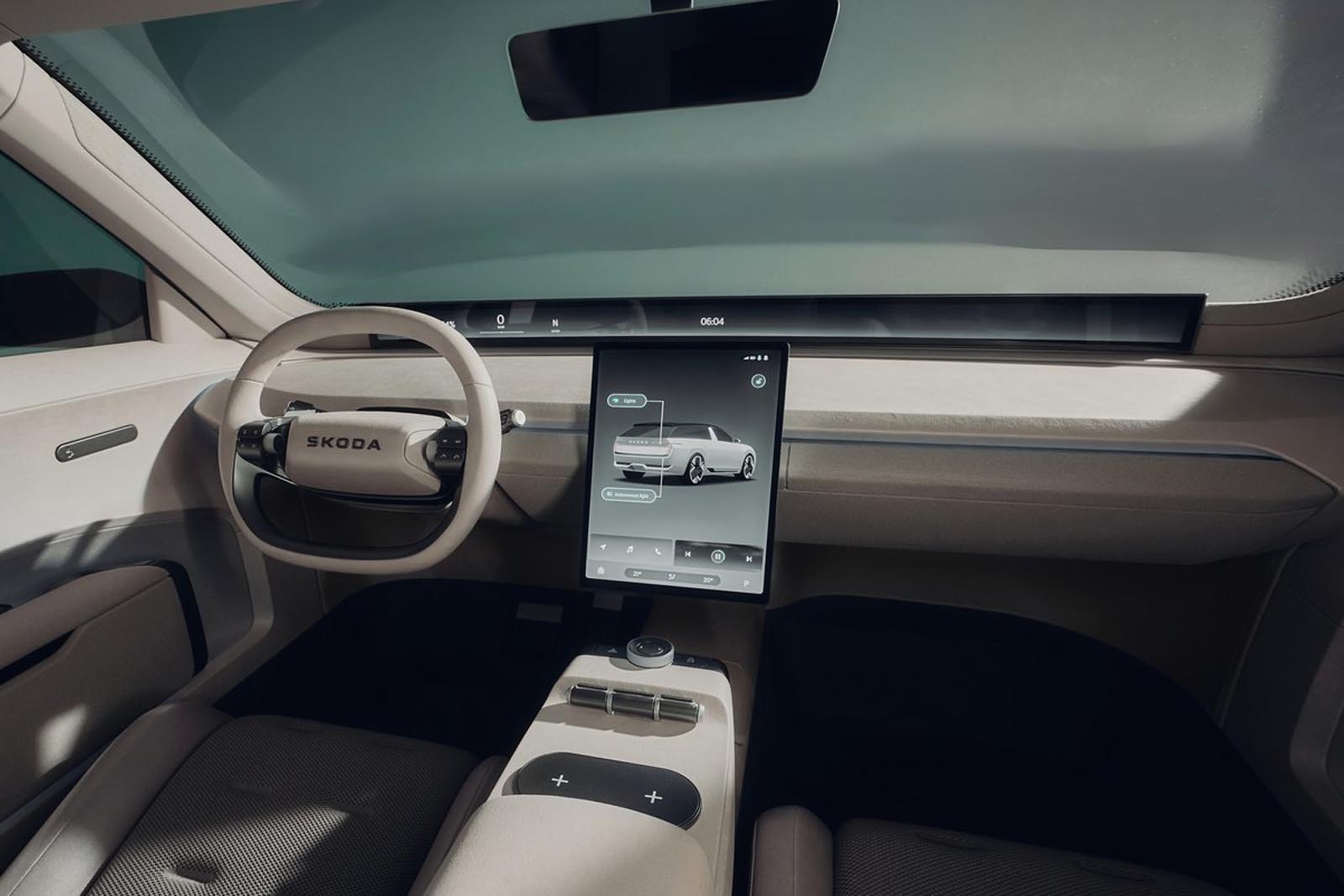 Skoda Vision O Cockpit