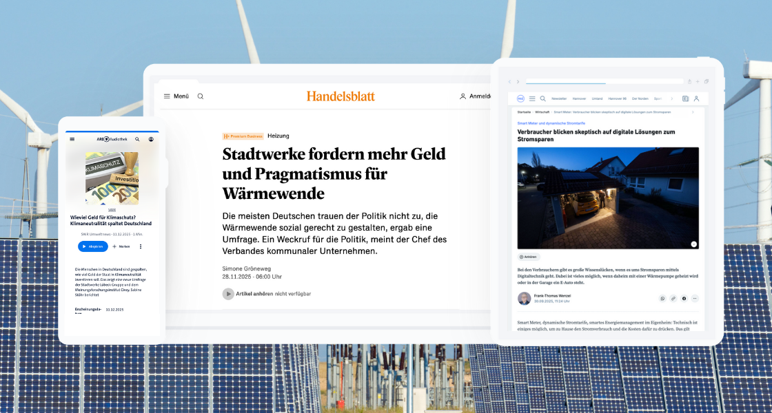 Presse-Rückblick 2. Halbjahr 2025 Energie Klima & Infrastruktur