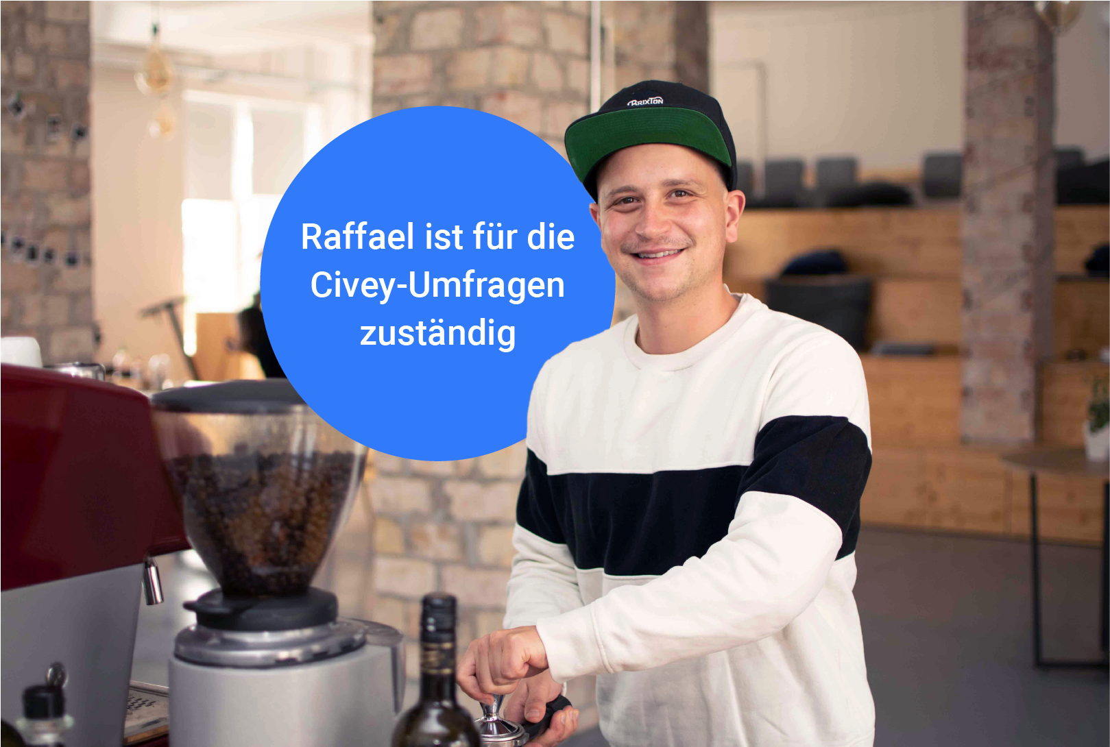 Raffael zieht sich n Kaffee