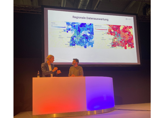 Civey und Veganz auf der DMEXCO 2022