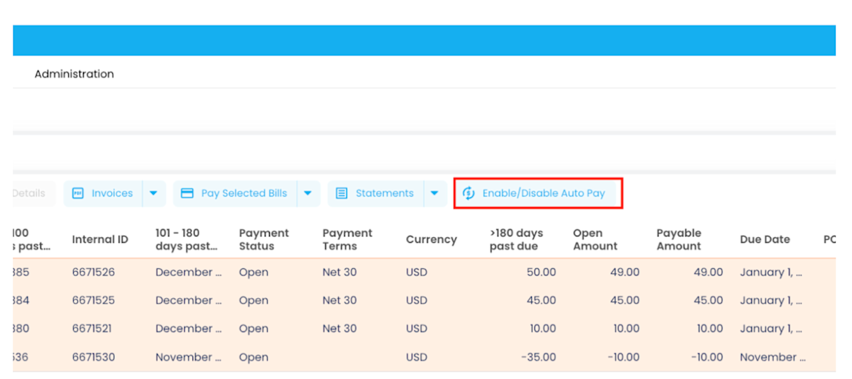 DDfB - Auto-Pay