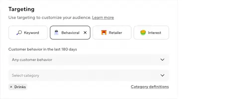 Ads - CPG - Sponsored Products and Sponsored Brands Targeting Capabilities - 4