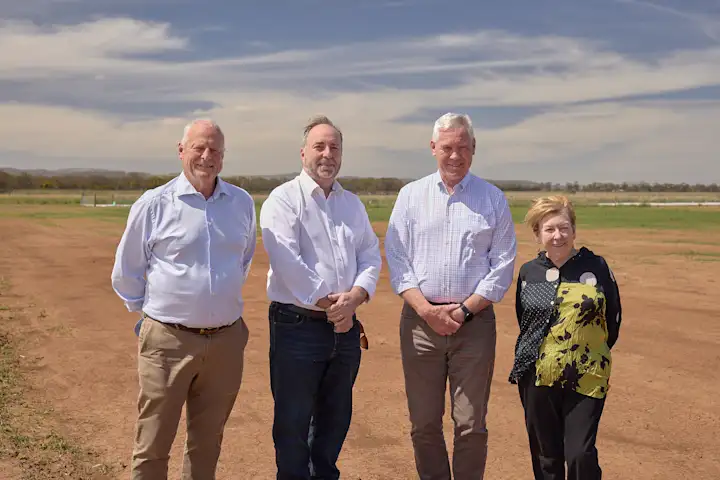 Steve McGhie MP visits Harkness Memorial Park