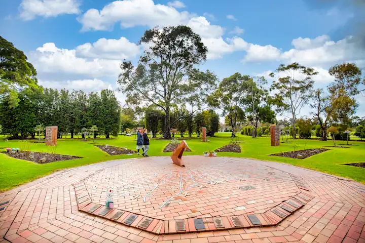 Altona Memorial Park sundial feature