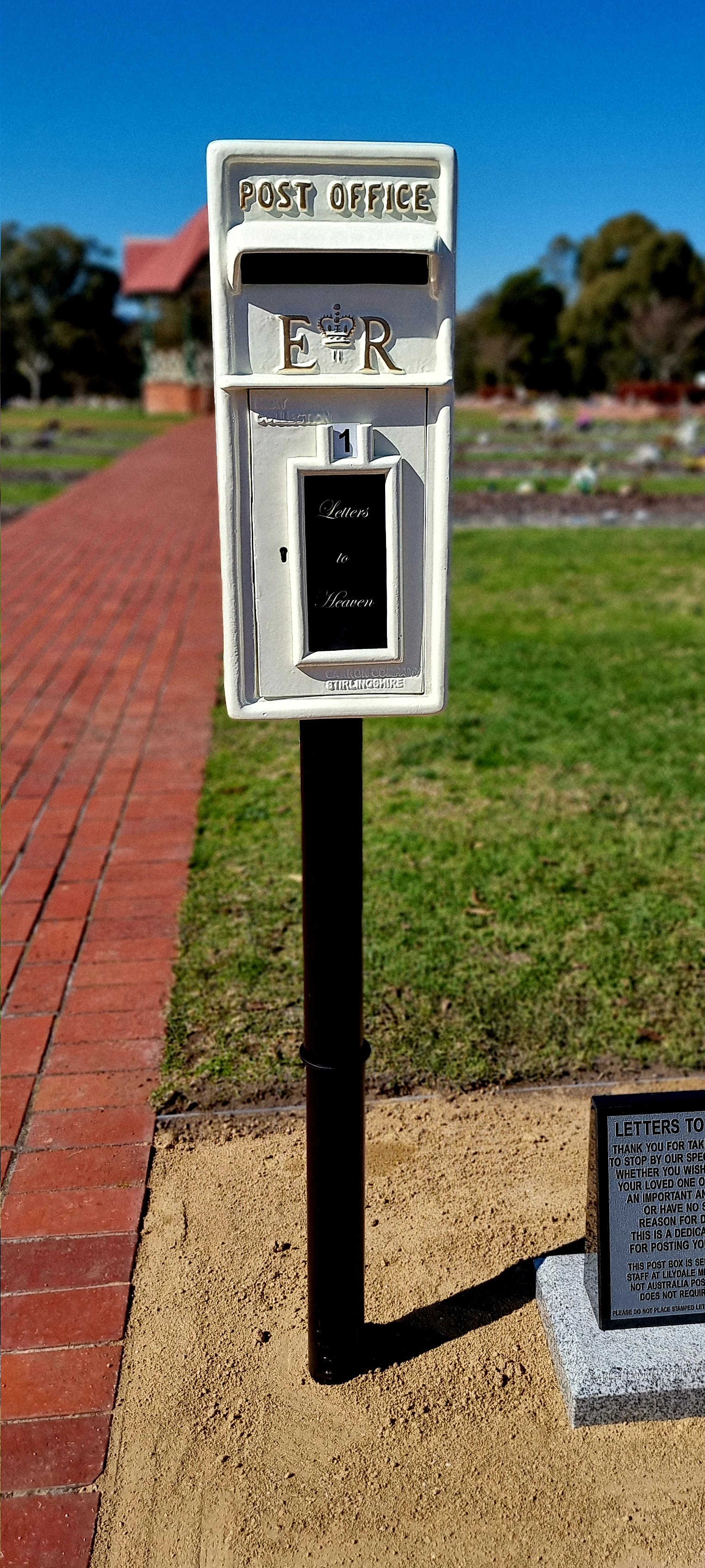 Letters to Heaven Memorial Post Box - Portrait