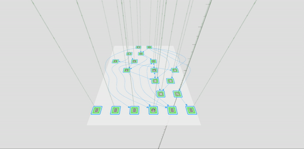 Save each change in the topology as a snapshot of the entire graph in time.