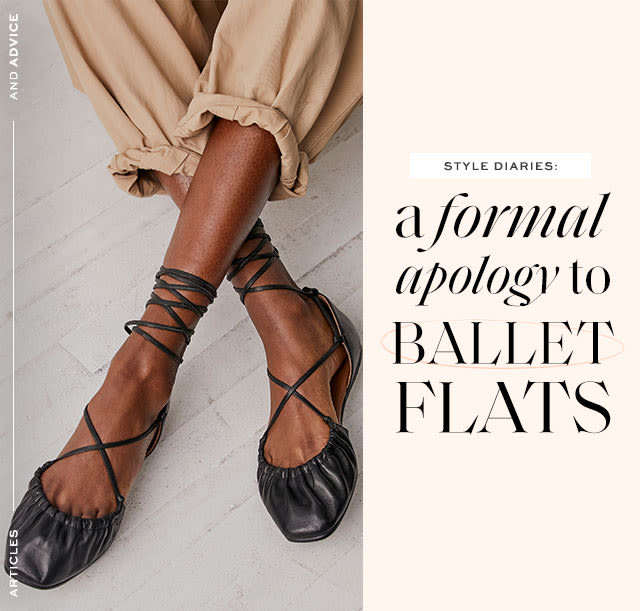 A Formal Apology to Ballet Flats