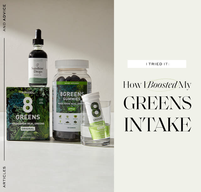 I TRIED IT: How I Boosted My Greens Intake