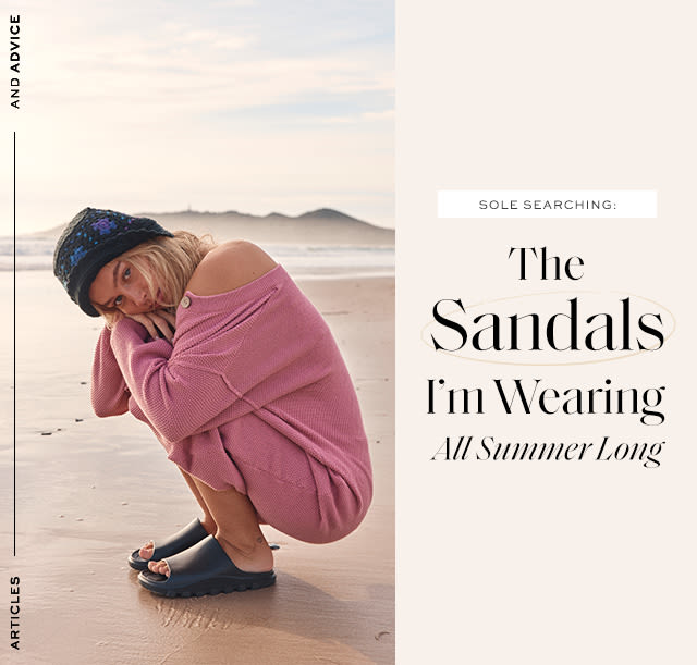 The Sandals I’m Wearing All Summer Long
