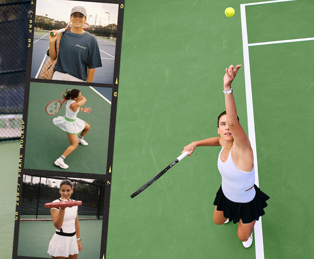 Emma Navarro Playing Tennis