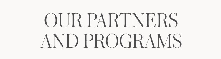 Our Partners and Programs