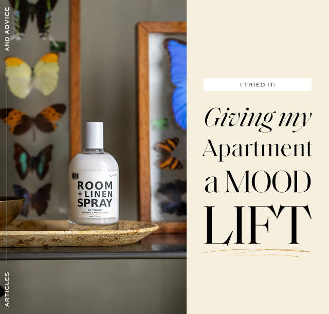 I Tried It: Giving My Apartment A Mood Lift Not quite a full clean – we’re taking things a bit lighter.