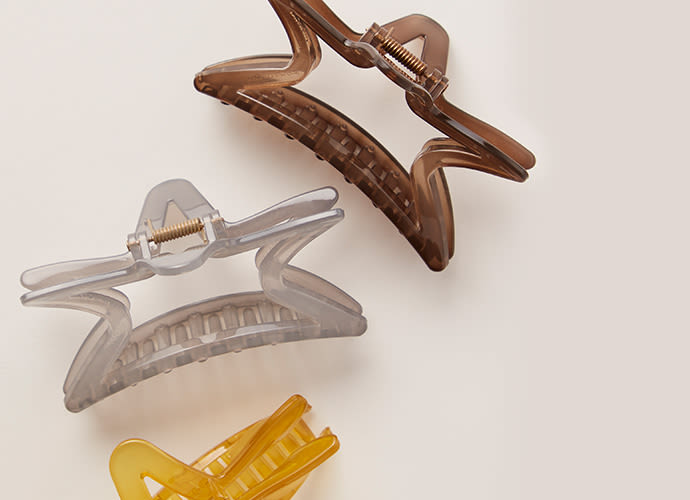 Shop FP Hair Accessories: Claw Clips + Hair Clips