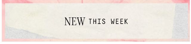 New This Week