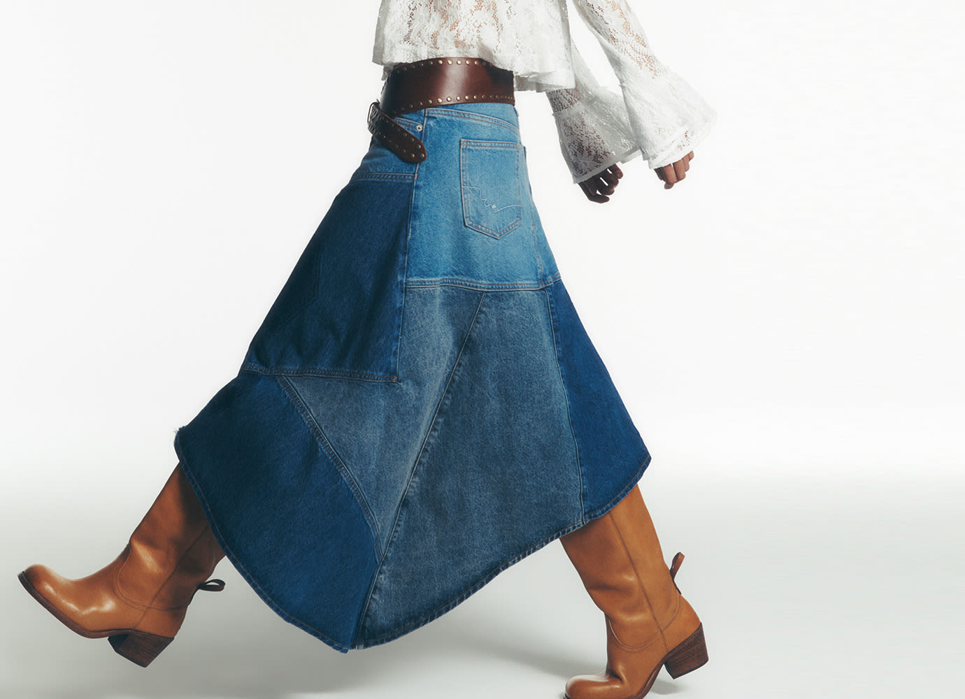 Shop FP Skirts: Denim